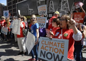 “I am here to speak for all children, to DEMAND a livable future.”—Marina Weber