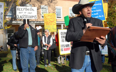 GWEer leads the Speakers at Rally and Hearing at PED !!!!
