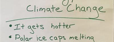 Climate Problems & Goals From 3rd – 5th Grader Perspective