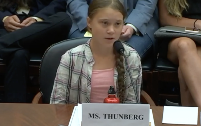 Congressman Ben Ray Lujan talks to Greta Thunberg!