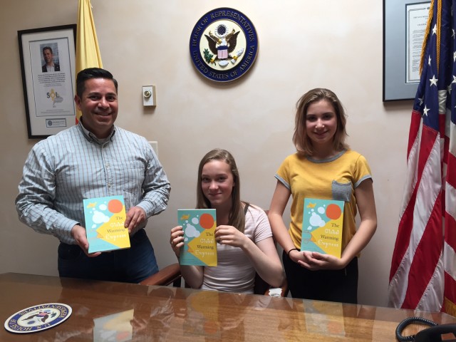 President Obama gets The Global Warming Express!