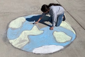 The GWE Outdoor Program at Nina Otero Elementary School in Santa Fe!